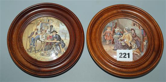 2 pot lids